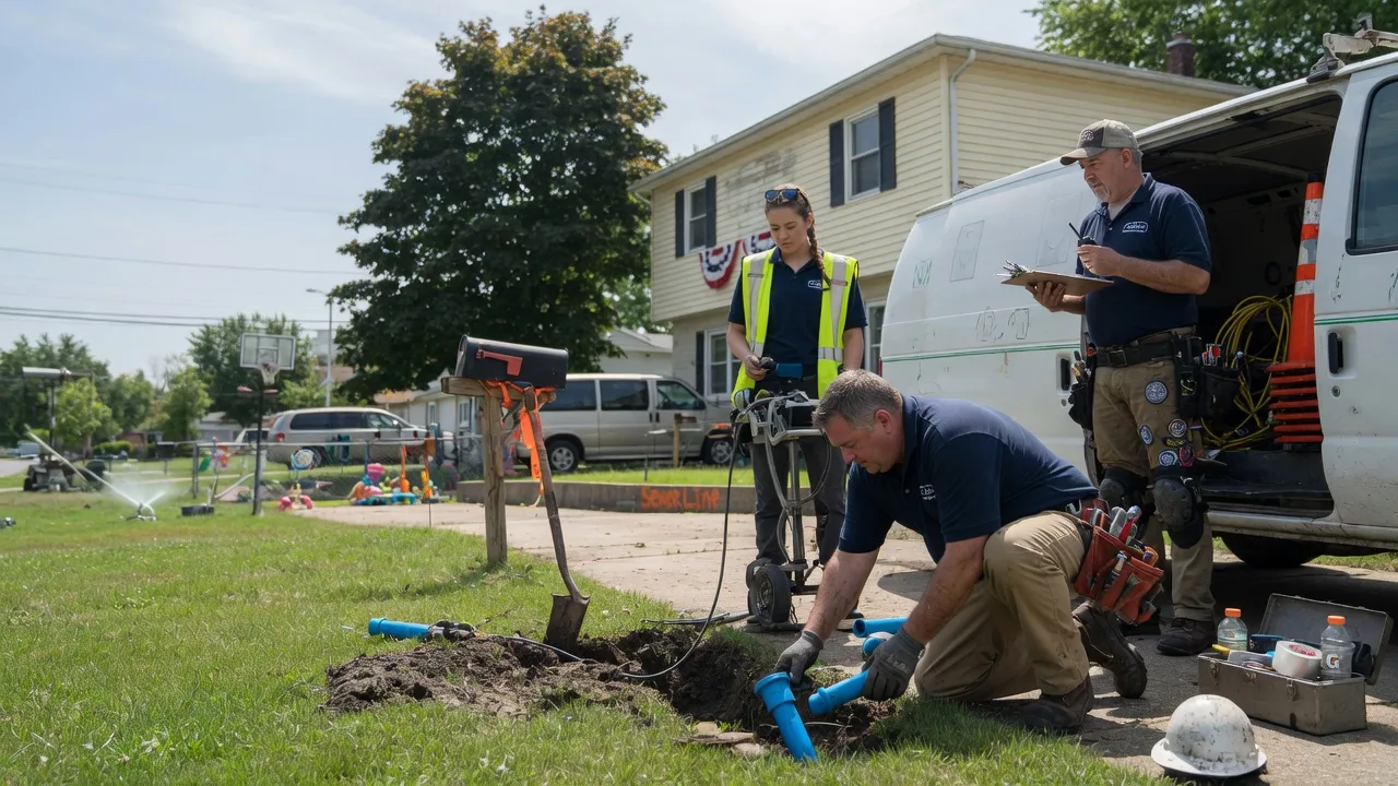 Slab Leak Repair in Chesterville, OH near me